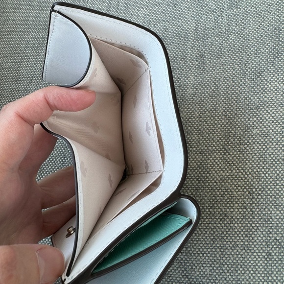 Kate Spade Staci Colorblock Micro Tri Fold Wallet - Picture 7 of 7